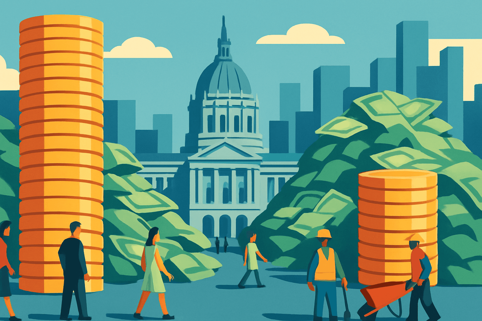 San Francisco’s budget is bigger than 17 U.S. states