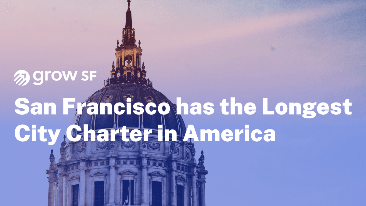 San Francisco has the longest city charter in America