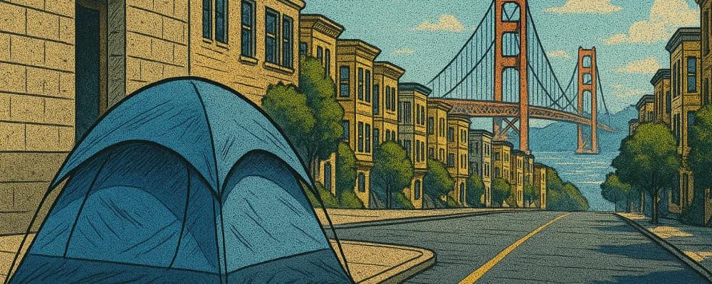SF homeless tents reach lowest level since 2019