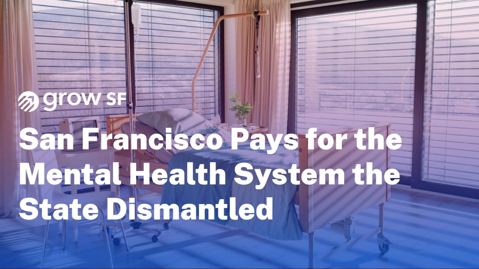 San Francisco Pays for the Mental Health System the State Dismantled