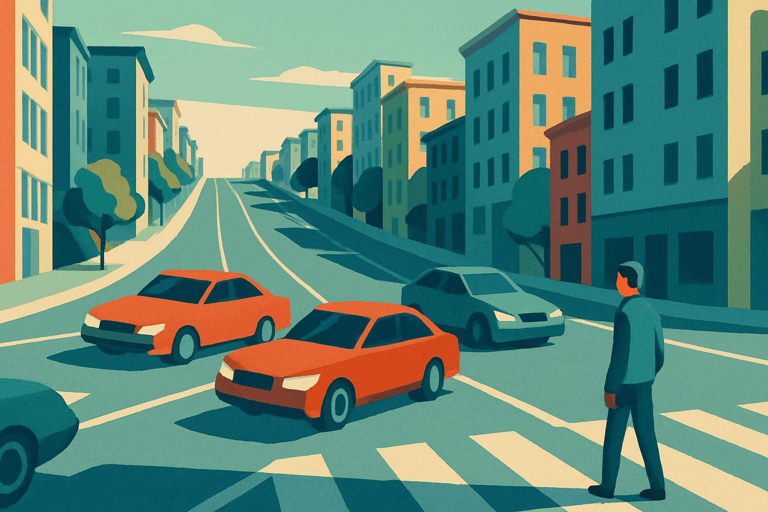 One-way streets are especially dangerous to pedestrians