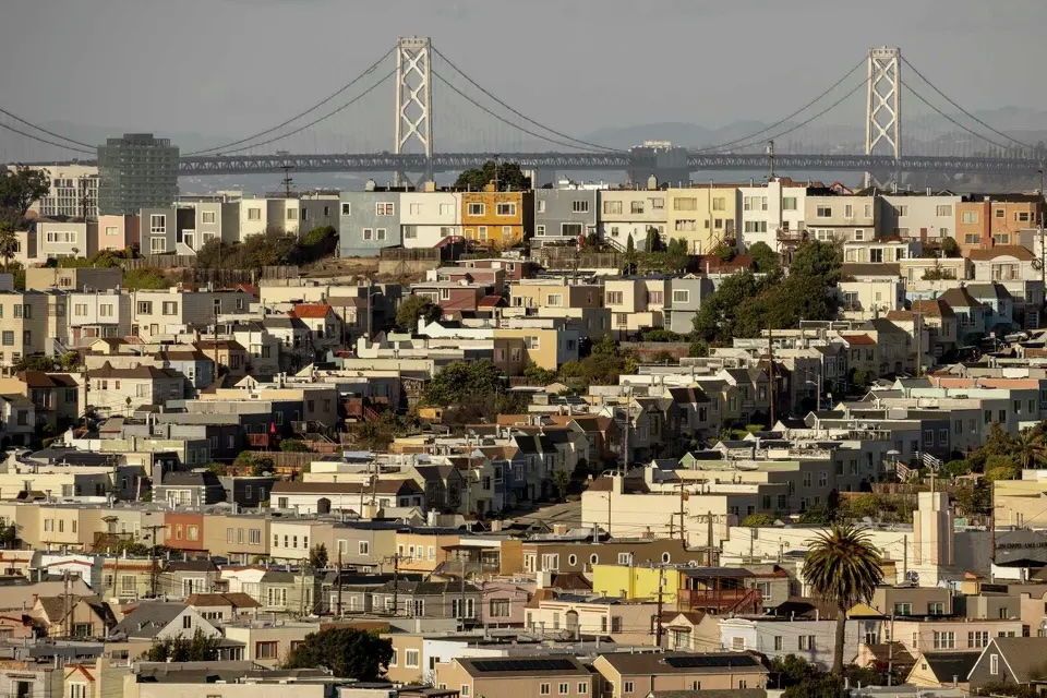 Illustration of San Francisco firefighters and police supporting family zoning
